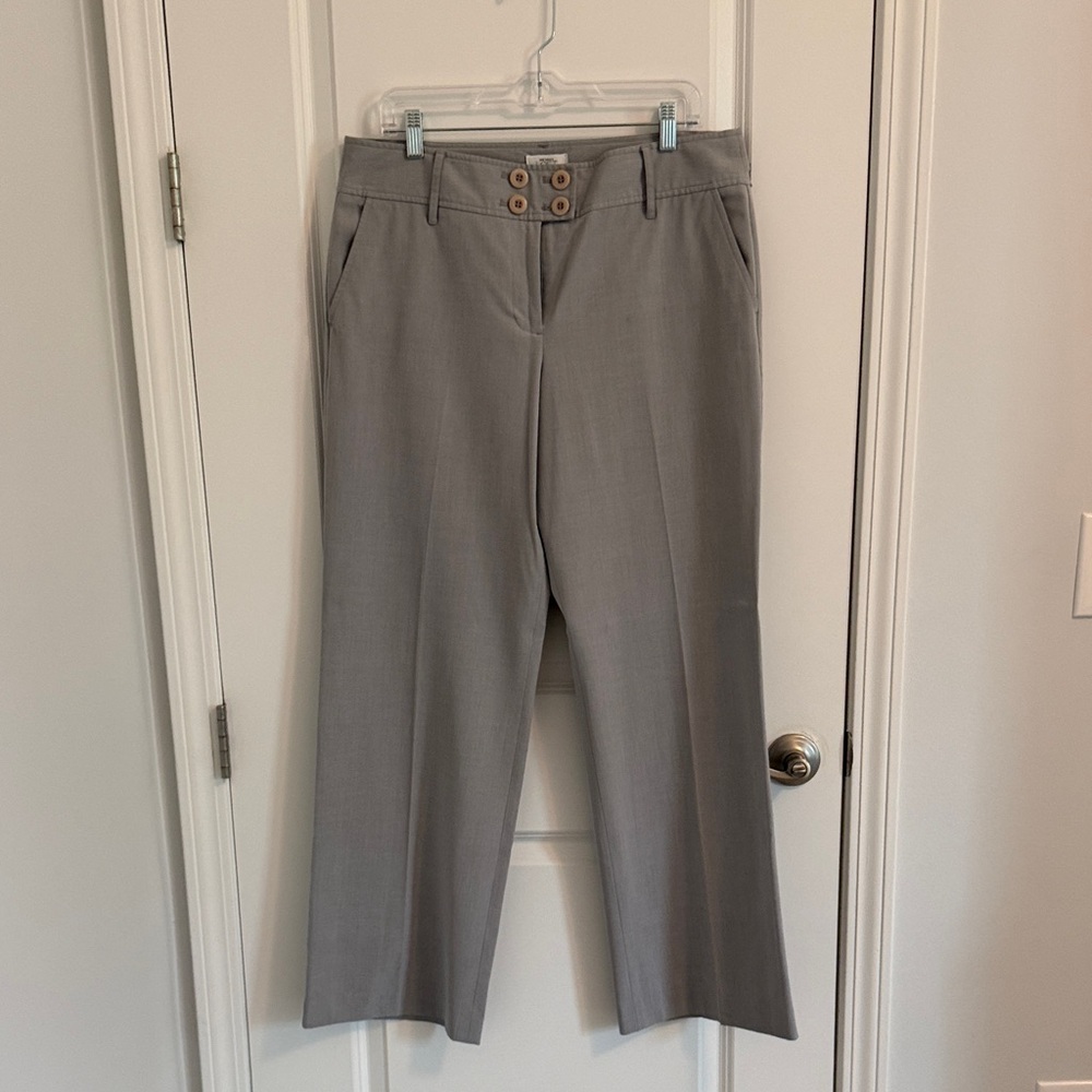 LOFT Women's Gray Trousers